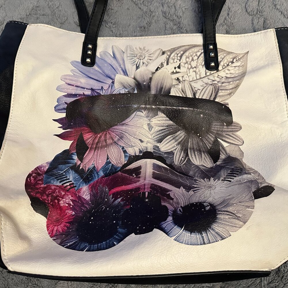 LoungeFly Star Wars Floral Storm Trooper Purse - Picture 6 of 6